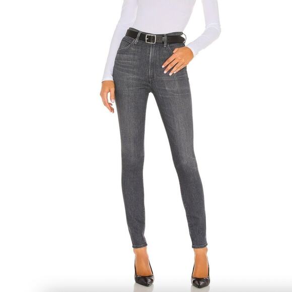 Citizens of Humanity Chrissy Uber High Rise Skinny Jeans in Moondance - Picture 1 of 11